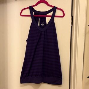 NWT-Purple Striped Women's Top